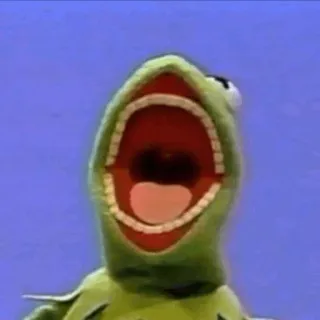 [ Kermit ] whatsapp stickers