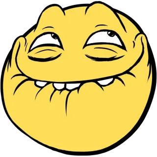 😀 meme, emoji, funny, expression, face, internet, humor telegram sticker