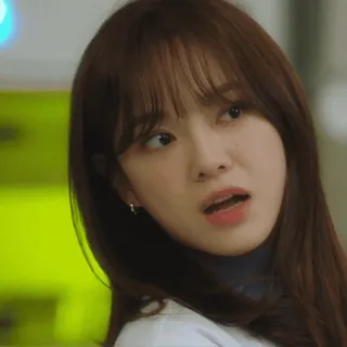 🪅 Korea, wanita, aktris, potret, ekspresi, imut, perempuan telegram sticker