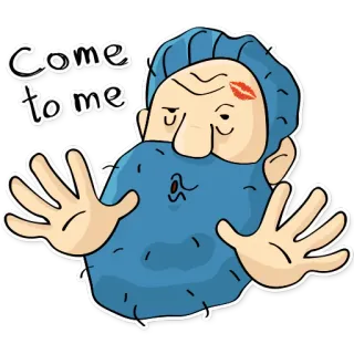 Бомжик Сенька telegram stickers