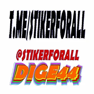 🈯️ T.ME/STIKERFORALL
@STIKERFORALL
DIGE44 telegram sticker