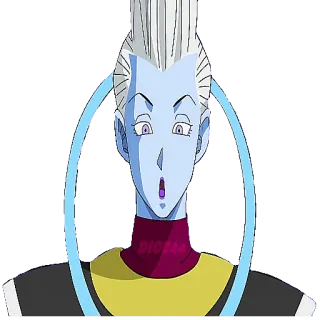 😧 Whis Dragon Ball Super Anime, Karakter, Dragon Ball Super, Whis whatsapp sticker