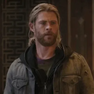 ⚡️ Thor Marvel, Superheld, Gott, Donner, Chris Hemsworth telegram sticker