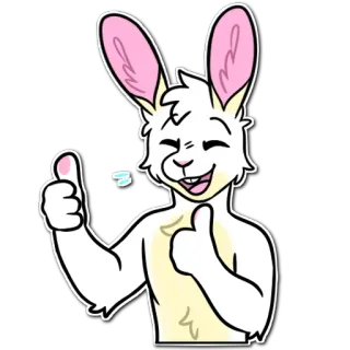 👍 bunny telegram sticker