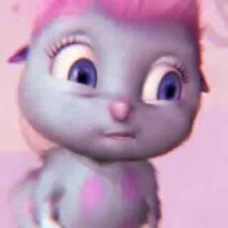 🧚‍♀️ Bibble Bibble, Barbie, personnage, mignon, bleu, Barbie Fairytopia telegram sticker