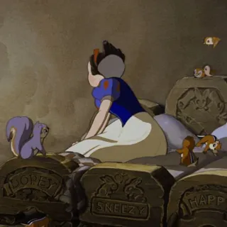 Snow White @sentinel_of_magic whatsapp stickers