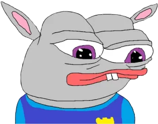 🐭 pepe, frog, meme, internet culture, cartoon, funny, animal, anthropomorphic telegram sticker