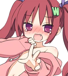 😊 anime, kawaii, cartoon, cute, manga, girl, sticker telegram sticker