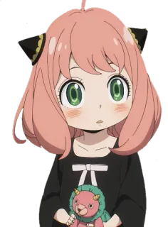 😦 Anya Forger Spy x Family Anime, Spy x Family, Anya, Manga, Carino whatsapp sticker