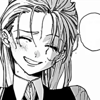 🎧 Anime, Manga, Personnage, Dessin animé, Portrait, Illustration telegram sticker