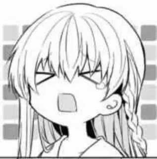🥺 Anime, Manga, Karakter, Emosional, Kartun, Terkejut, Kaget telegram sticker