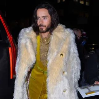 🤴 Jared Leto người nổi tiếng, diễn viên, thời trang, áo khoác lông thú, jared leto telegram sticker