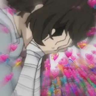 🥺 Anime, Corações, Fofo, Amor telegram sticker