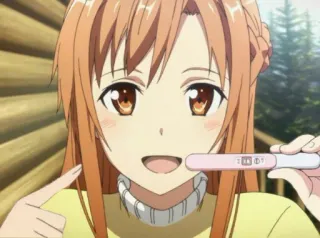 Asuna colorsfriend❤️❤️ telegram stickers