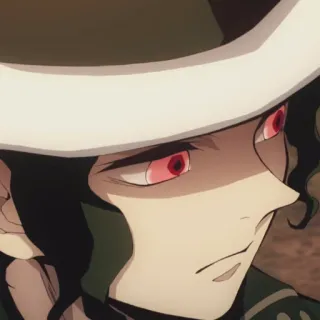 🍷 Muzan Kibutsuji Demon Slayer Аниме, Демон, Персонаж, Мудзан Кибуцуджи, Клинок, рассекающий демонов telegram sticker