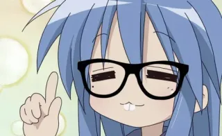 🤩 Konata Izumi Lucky Star telegram sticker