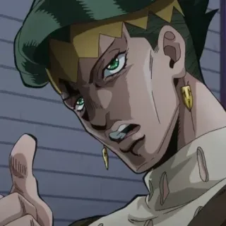 😡 Rohan Kishibe JoJo's Bizarre Adventure Anime, Manga, JoJo's Bizarre Adventure, Rohan Kishibe, Personnage telegram sticker