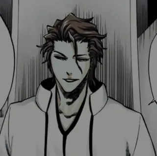 🧬 Aizen Sosuke Bleach Anime, Villano, Manga, Aizen, Sonrisa telegram sticker