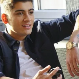 👑 Zayn Malik Sänger, Promi, Mann, Person, Musik, Porträt telegram sticker