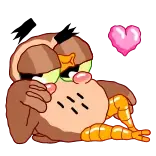 Wally the Owl @TgEmojis telegram emojis 😘