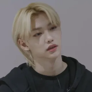 😏 Felix kpop, idol, singer, male, portrait, felix telegram sticker