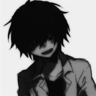 🎧 Anime, Manga, Arte, Emo, Gotico, Disegno telegram sticker