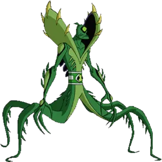 😃 Wildvine Ben 10 Бен 10, Wildvine, Инопланетянин, Мультфильм, Персонаж telegram sticker
