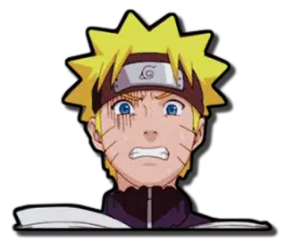 😰 Naruto 애니메이션, 만화, 나루토, 캐릭터, 스티커 telegram sticker