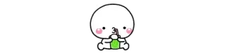 🍬 słodkie, kawaii, naklejka, dziecko, napój telegram sticker