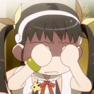 🎭 Anime, Płacz, Zły, Emocjonalny, Smutny telegram sticker