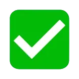 ✅