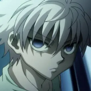 🇯🇵 Killua Zoldyck Hunter x Hunter anime, manga, killua, hunterxhunter, boy, killua zoldyck telegram sticker