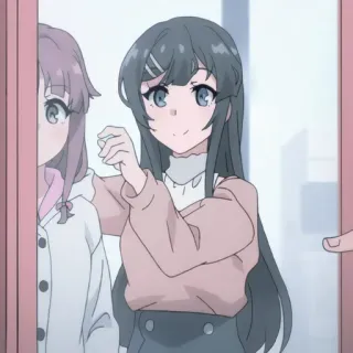🌼 Mai Sakurajima Rascal Does Not Dream of Bunny Girl Senpai Anime, Ragazza, Carina, Scolara, Bunny Girl telegram sticker