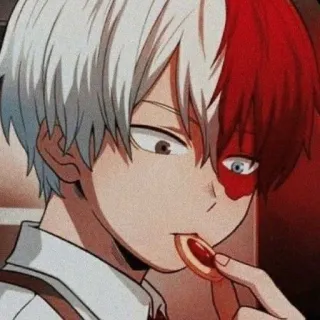 🥯 Shoto Todoroki My Hero Academia Anime, Mangá, Shonen, Personagem, Todoroki, Shoto Todoroki, Herói telegram sticker