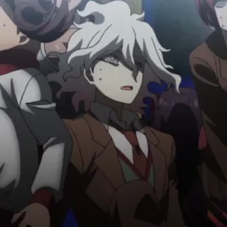 😰 Nagito Komaeda Danganronpa anime, danganronpa, nagito komaeda, hope telegram sticker