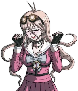 🔩 Miu Iruma Danganronpa V3: Killing Harmony anime, danganronpa, miu iruma, character telegram sticker