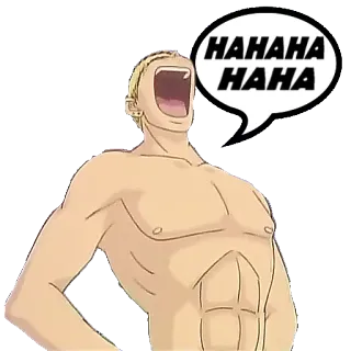 🤣 HAHAHA
HAHAHA man, laughter, speech bubble, funny telegram sticker