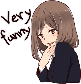 🙂 Very funny 애니메이션, 여자, 웃긴, 유머, 만화 whatsapp sticker
