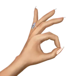 👌 cử chỉ tay, dấu hiệu OK, xúc phạm, cử chỉ ngón tay whatsapp sticker