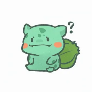 🧐 Bulbasaur Pokémon ? whatsapp sticker