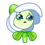 😨 花, 可爱, 植物, 卡通, 角色 telegram sticker