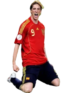 🇪🇸 футбол, спорт, игрок, Торрес, Испания, football telegram sticker