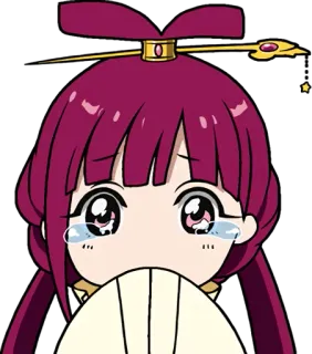 😢 anime, crying, sad, cute, character, fanart telegram sticker