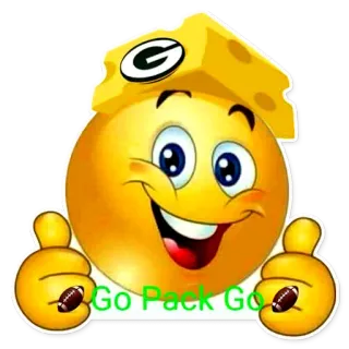 CheesheadEmoji telegram stickers