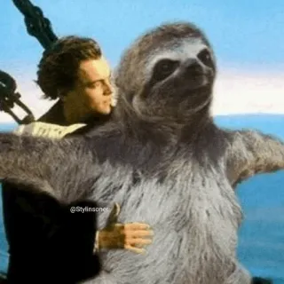 ᭁSLOTH ᪳𝄄 @play_with_fire telegram stickers