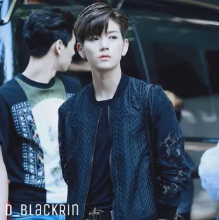 ✨ D_BLACKRIN koreanisch, asiatisch, Mode, Typ, Mann, hübsch telegram sticker