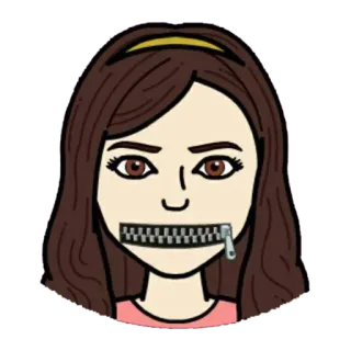 Carol telegram stickers