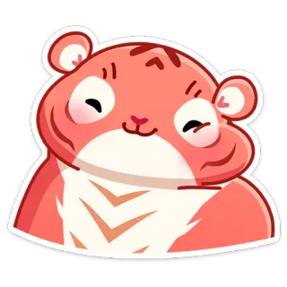 😊 แฮมสเตอร์, น่ารัก, สัตว์, คาวาอิ, การ์ตูน, สติกเกอร์ telegram sticker