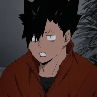 🌟 Tetsuro Kuroo Haikyuu!! anime, haikyuu, tetsuro kuroo, character telegram sticker