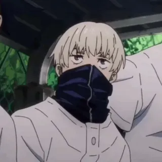 ☁️ Inumaki Toge Jujutsu Kaisen Аниме, Манга, Jujutsu Kaisen, Инумаки Тоге, Персонаж telegram sticker